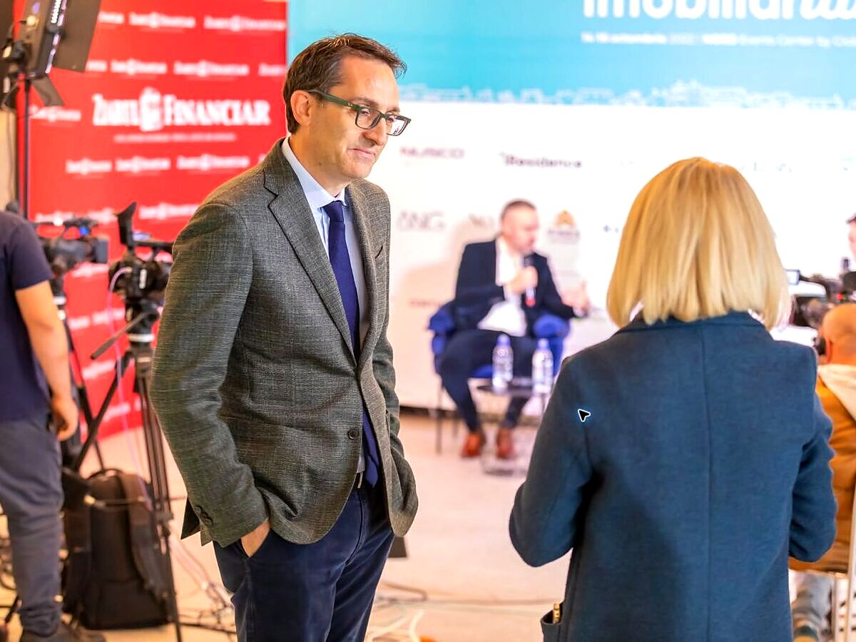 Zonă media în cadrul evenimentului Imobiliarium